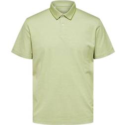 Selected Short Sleeved Coolmax Polo Shirt - Fern