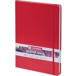 Talens Art Creations Sketchbook Red A4 140g 80 sheets