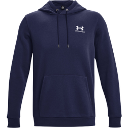 Under Armour Men's Essential Fleece Hoodie - Midnight Navy/White