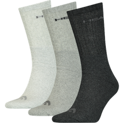 Head Sports Crew Socks 3-pack Unisex - Grey Combo