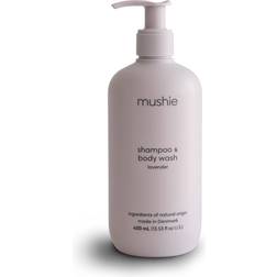 Mushie Babyshampo og Badesåpe 400 ml Lavendel