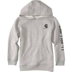 Carhartt Boy's Logo Hooded Sweatshirt - Grey