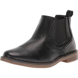 Deer Stags Boy's Malcolm JR Chelsea Boot, Black, Little Kid