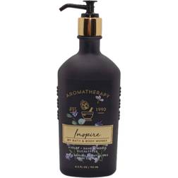 Bath & Body Works aromatherapy inspire violet sandalwood eucalyptus lotion