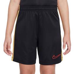 Nike Kid's Dri-FIT Academy 23 Football Shorts - Black/Wheat Gold/Wheat Gold/University Red