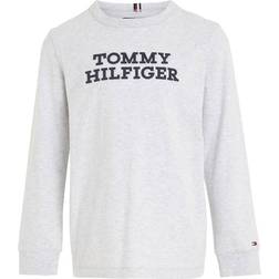 Tommy Hilfiger Bluse KB0KB08554 Grau Regular Fit