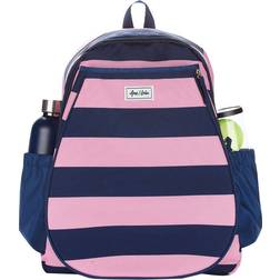 Ame & Lulu Women's Game On Tennis Backpack, Pink/Navy