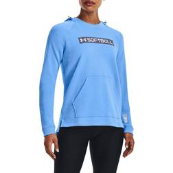 Under Armour Women's Softball Hoodie Carolina Blue