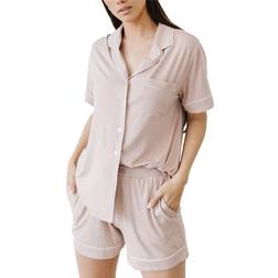 Cozy Earth Short Sleeve Knit Pajamas