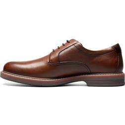 Florsheim men's norwalk plain toe cognac