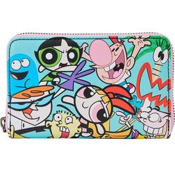 Loungefly Cartoon Network Retro Collage Zip Around Wallet