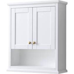 Wyndham Collection Wcv2323wc Avery 30 Wood Wall Mounted Bathroom Cabinet White