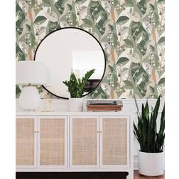 RoomMates Adelaide Peel & Stick Wallpaper Green