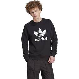 Adidas Adicolor Classics Trefoil Crewneck Sweatshirt Black Mens