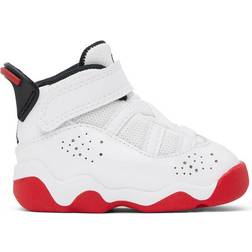 Nike Jordan 6 Rings TDV - White/Black/University Red