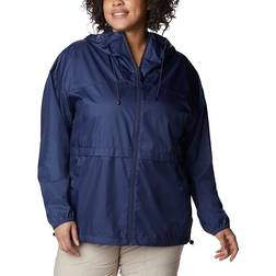 Columbia Women's Alpine Chill Windbreaker Plus Size Jacket - Nocturnal