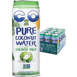 Pure Coconut Water with Pulp Plant Based Non-GMO Added Sugar