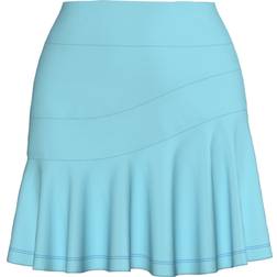 Ibkul Women's Flounce Golf Skort, Medium, Seafoam