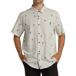 Billabong Men's Sundays Mini Woven T-Shirt, Medium, Oat