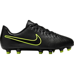 Nike Jr. Tiempo Legend 10 Club MG - Black/Volt