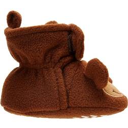 Hudson Baby Animal Fleece Lined Booties - Monkey