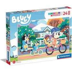 Clementoni Supercolor Bluey 24 Pieces