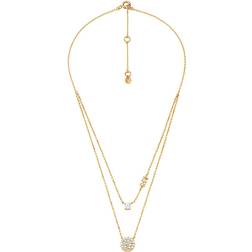 Michael Kors Premium Necklace - Gold/Transparent