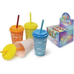 3-pack color changing tumbler and straw set