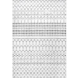 Nuloom Moroccan Blythe Gray 72x108"