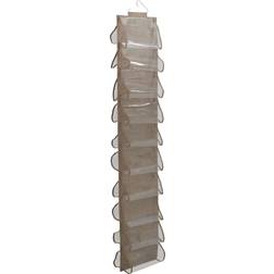 Household Essentials 20-Pocket Closet Hooks Shoe Rack