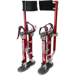 Metaltech Buildman 18 to Adjustable Self-Locking Drywall Stilts with Anti-Fatigue Straps, 225 lbs. Capacity Hex Key