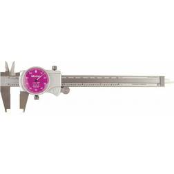 Mitutoyo Dial Caliper 6 In Purple 0.100/Rev 505-742-52J