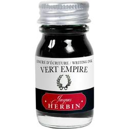 Herbin Fountain Ink 10 ml, blekk til reservoarpenner – mørkegrønn vert empire