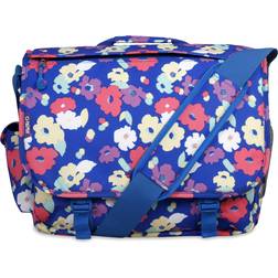 J World Thomas Laptop Messenger Bag - Petals