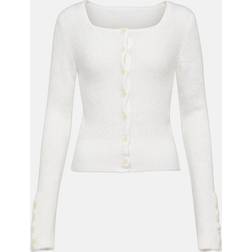 Jacquemus La Maille Picci cardigan white