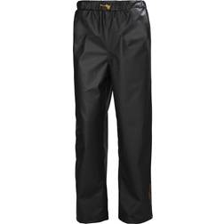 Helly Hansen Gale Rain Pants, 3XL, Black