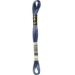 DMC DOLLFUS-MIEG & Compagnie Antique Blue Embroidery Floss 8.7 yd