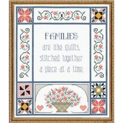 Design works-janlynn counted cross stitch kit 13"x15"-families