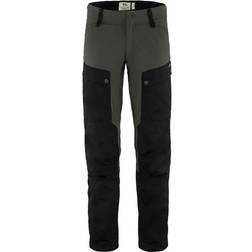 Fjällräven Mens Keb Trousers BLACK BLACK-STONE GREY/550-018 60-REG