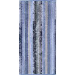 Cawö handtücher unique stripes 944 Badezimmerhandtuch Blau (100x100cm)