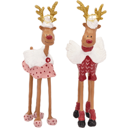 Medusa Copenhagen Mr. & Mrs. Rudolf 2023 Julepynt 17cm 2st