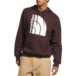 The North Face Men's Jumbo Half Dome Hoodie Coal Brown/TNF White