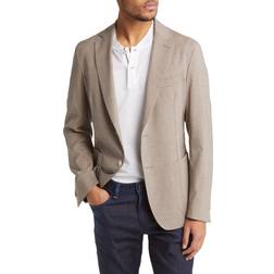 Hugo Boss Men's Slim-Fit Jacket Light Beige Light Beige