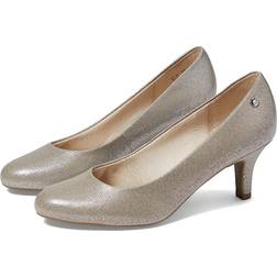 LifeStride Parigi Pump Shoes Champagne Synthetic Fabric