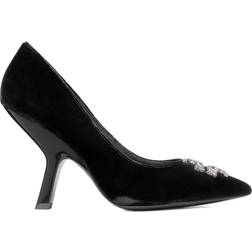 Tory Burch Eleanor Pave Pumps 100 mm - Black