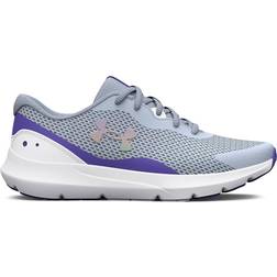 Under Armour Kid's Surge 3 - Oxford Blue/White/Iridescent