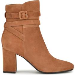 Nine West Quena 9x9 Dress Booties Natural