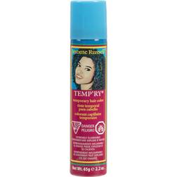 Jerome Russell Temp'ry Hair Color Spray, Blue 2.2 Fluid