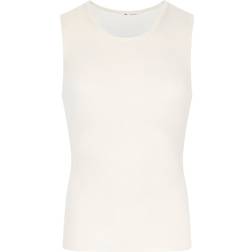 Ami Paris Long Tank Top - Ivory