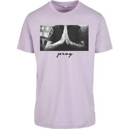 Mister Tee t-shirt pray lilac